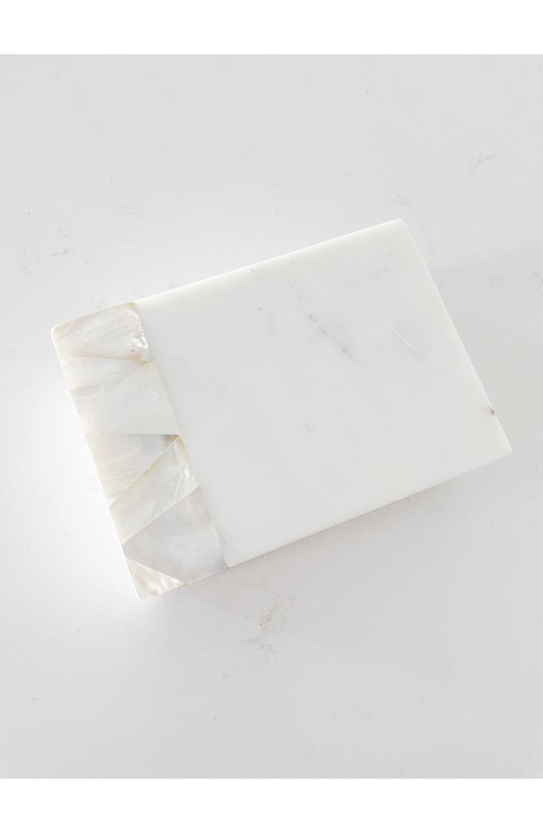 Anaya Mother of Pearl Marble Decor Box, Alternate, color, 