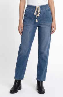 Sanctuary Denim Stella High Rise Soft Barrel Leg Jeans
