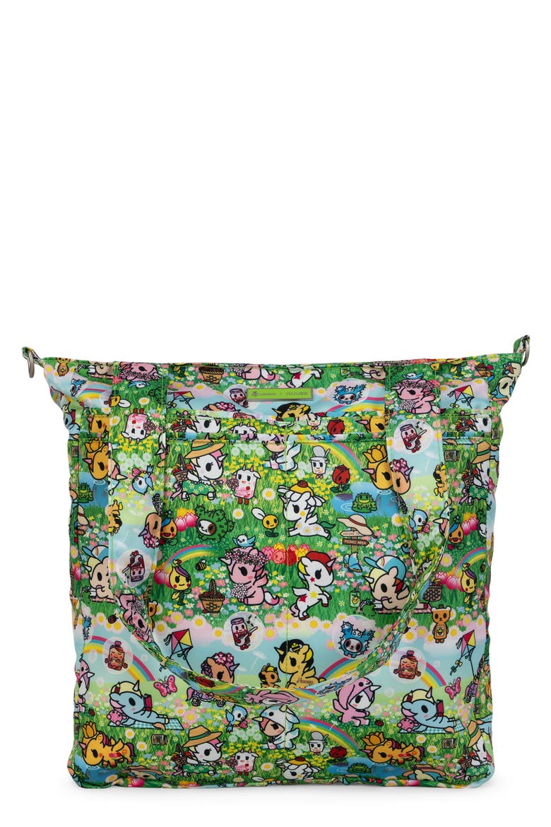 Be Light Diaper Tote, Main, color, MEADOW BLOOMS