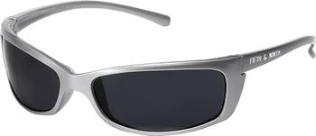 Rocket 67mm Polarized Wraparound Sunglasses