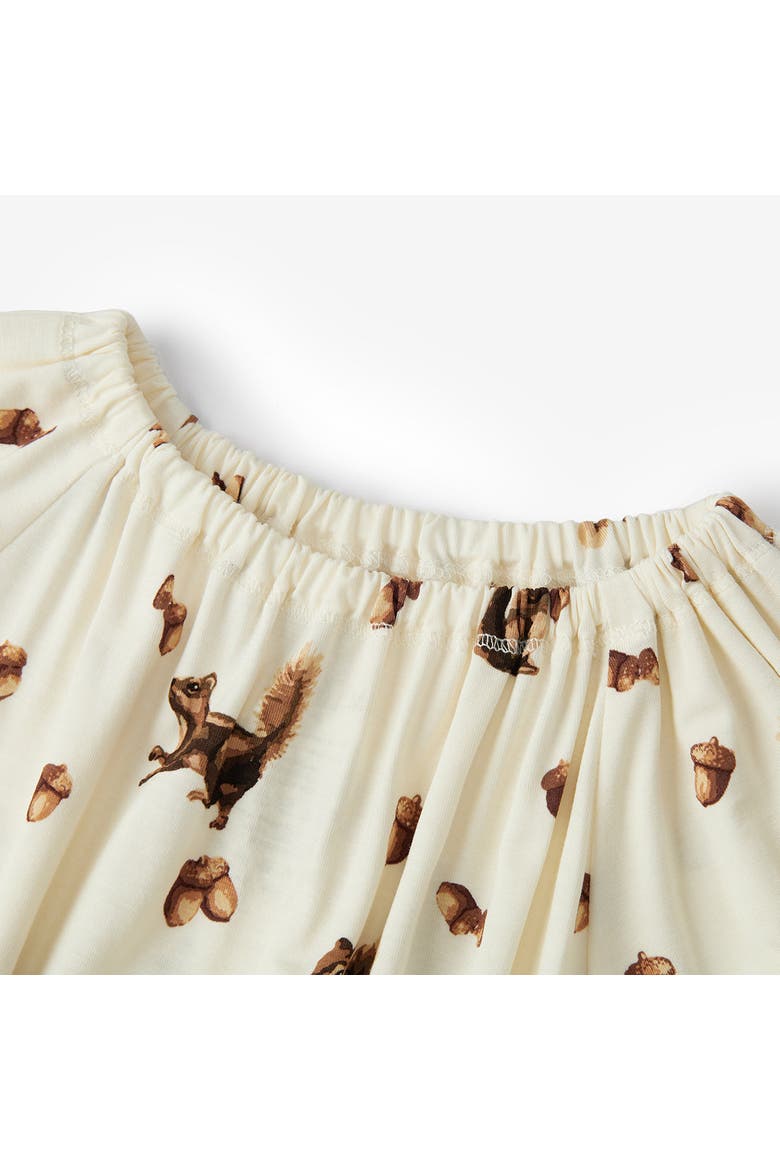 Luxe Stretch Dress and Legging Set, Alternate, color, Chipmunk
