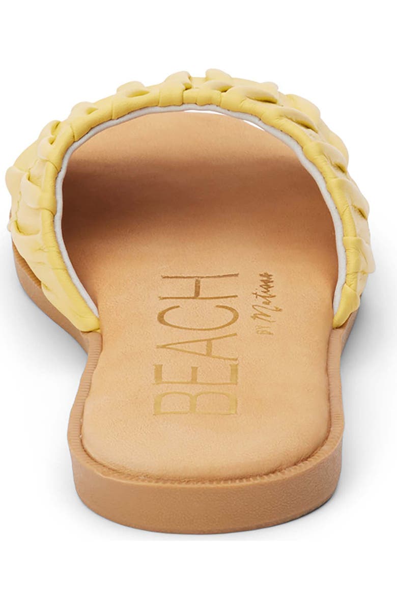 BEACH BY MATISSE Viva Slide Sandal, Alternate, color, Yellow