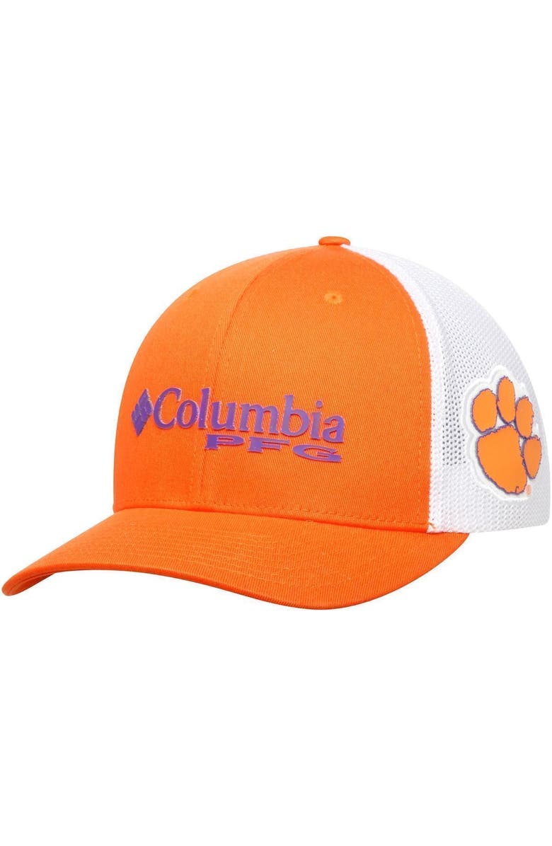 Columbia Men's Columbia Orange Clemson Tigers Collegiate PFG Flex Hat, Main, color, Orange
