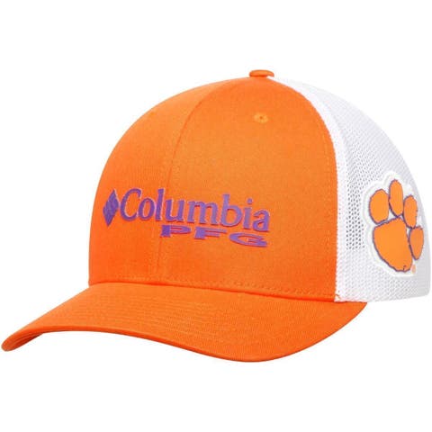 Men's Columbia Orange Clemson Tigers Collegiate PFG Flex Hat