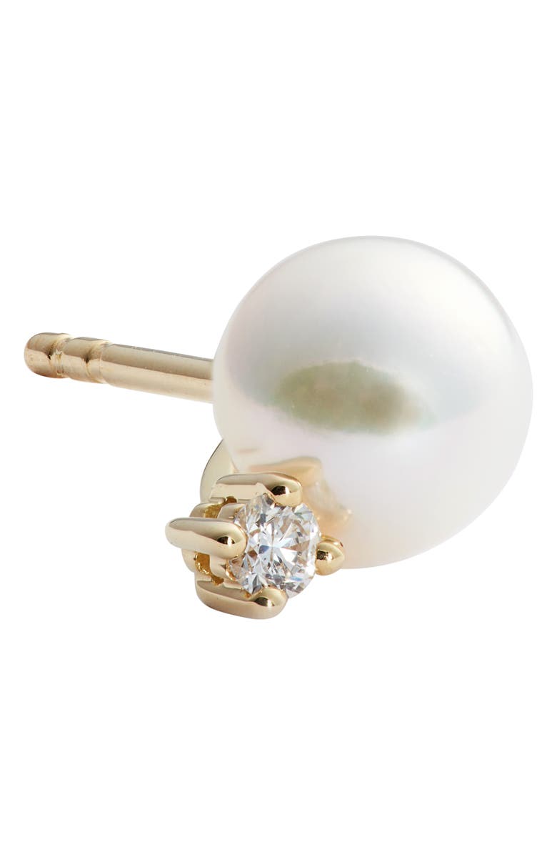 Mikimoto Everyday Essentials 18K Pearl Necklace and Stud Earrings Set, Alternate, color,