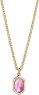 Kendra Scott Hallie Short Pendant Chain Necklace