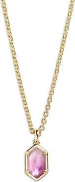 Kendra Scott Hallie Short Pendant Chain Necklace