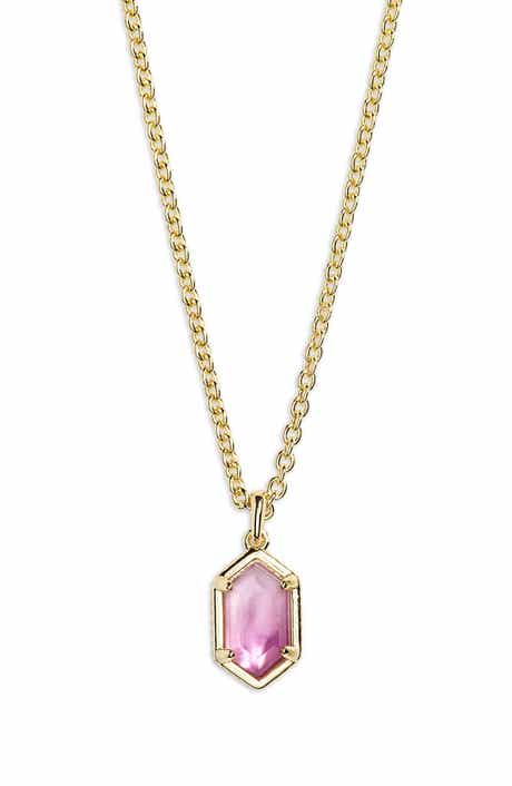 Hallie Short Pendant Chain Necklace