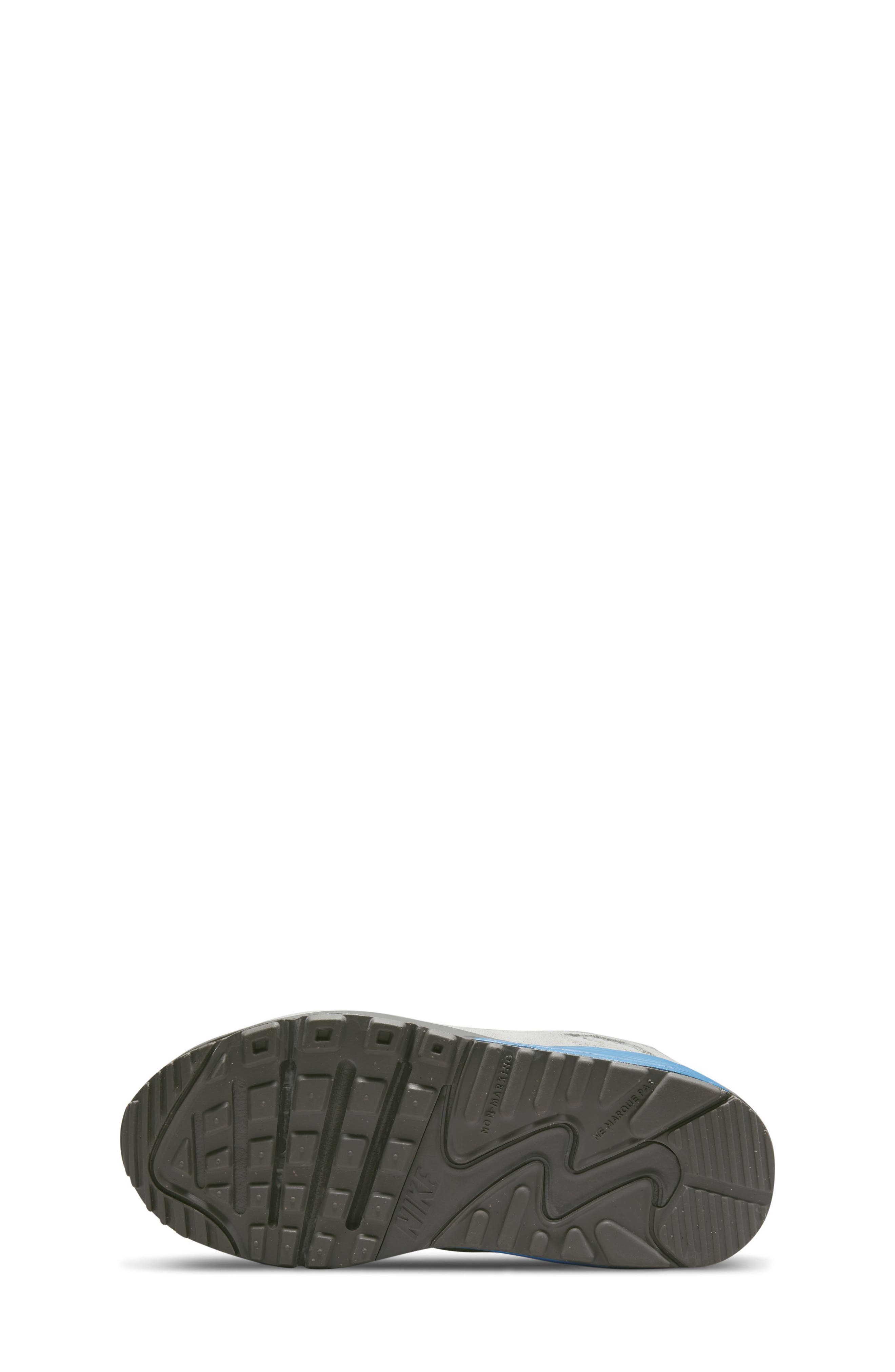 Nike Kids' Air Max 90 Sneaker, Alternate, color, White/ White/ Grey/ Pewter