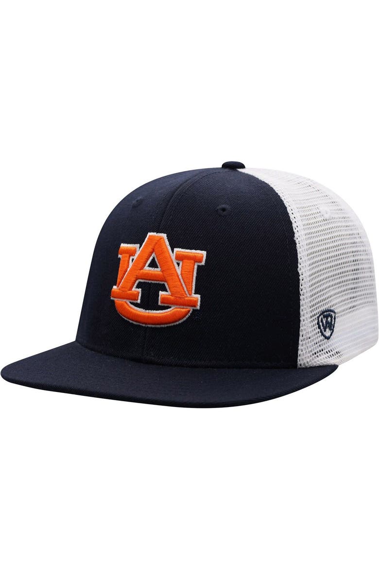 Men's Top of the World Navy Auburn Tigers Classic Snapback Hat, Main, color, Navy