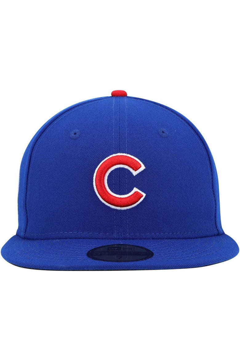 Men's New Era Royal Chicago Cubs 9/11 Memorial Side Patch 59FIFTY Fitted Hat, Alternate, color, Royal