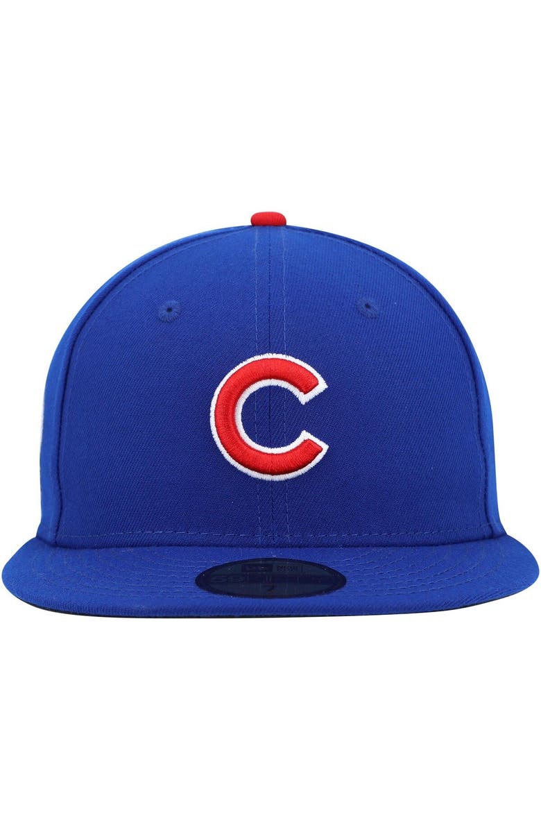 New Era Men's New Era Royal Chicago Cubs 9/11 Memorial Side Patch 59FIFTY Fitted Hat, Alternate, color, Royal