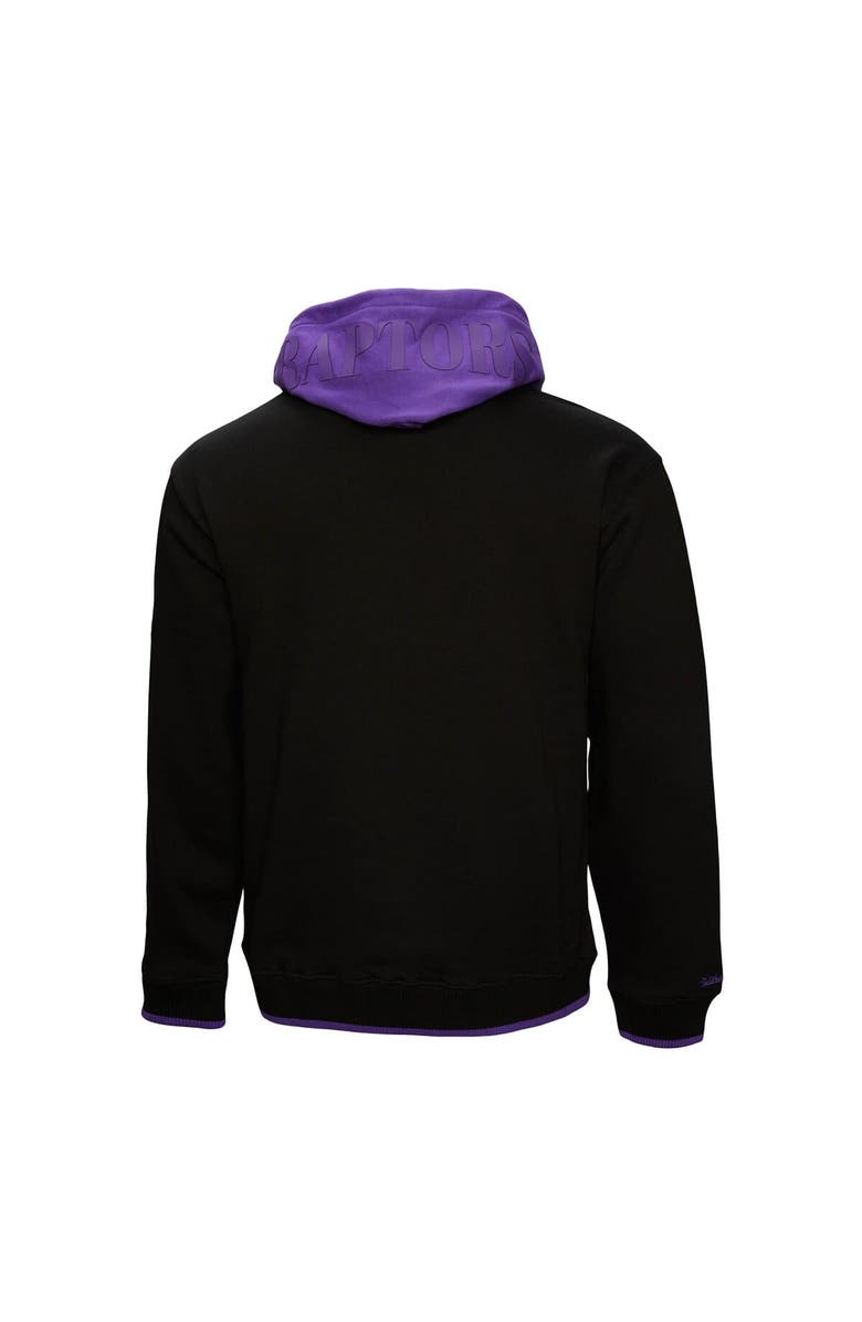 Mitchell & Ness Men's Mitchell & Ness  Black Toronto Raptors Hardwood Classics Team OG 3.0 Pullover Hoodie, Alternate, color, 