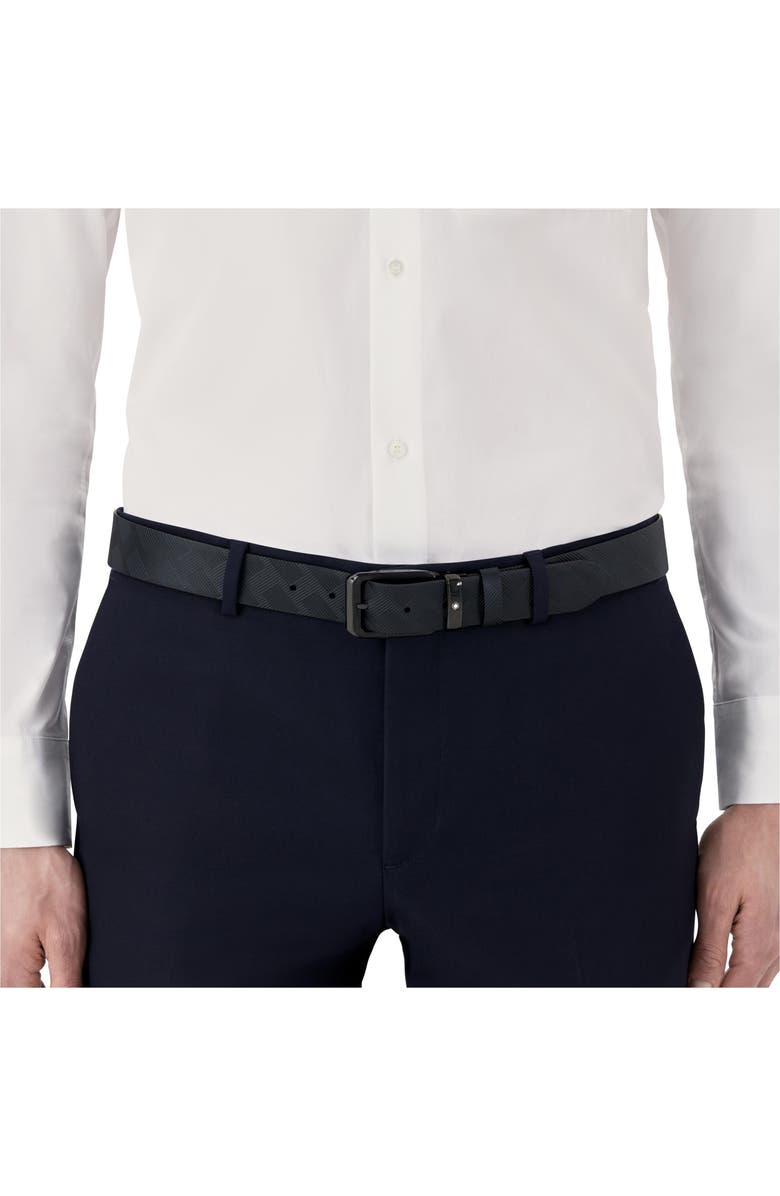 Montblanc Reversible Leather Belt, Alternate, color, 