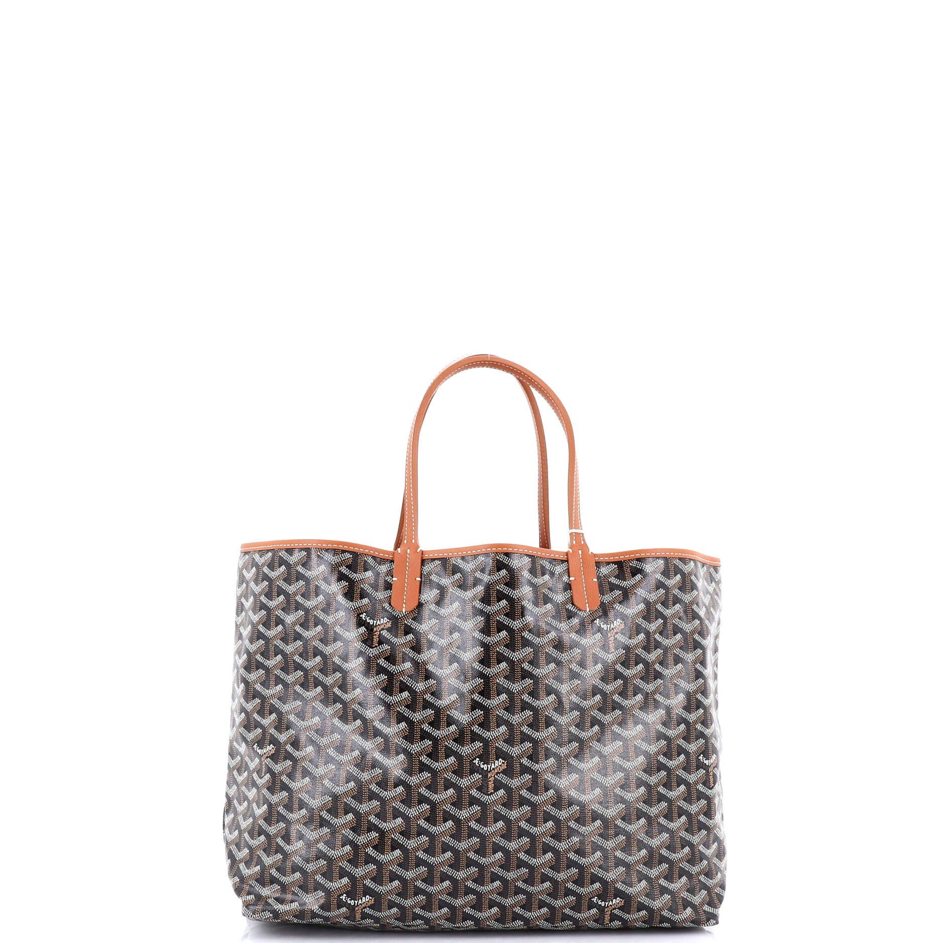 Pre-Owned Goyard Saint Louis Tote Coated Canvas PM, Alternate, color, 