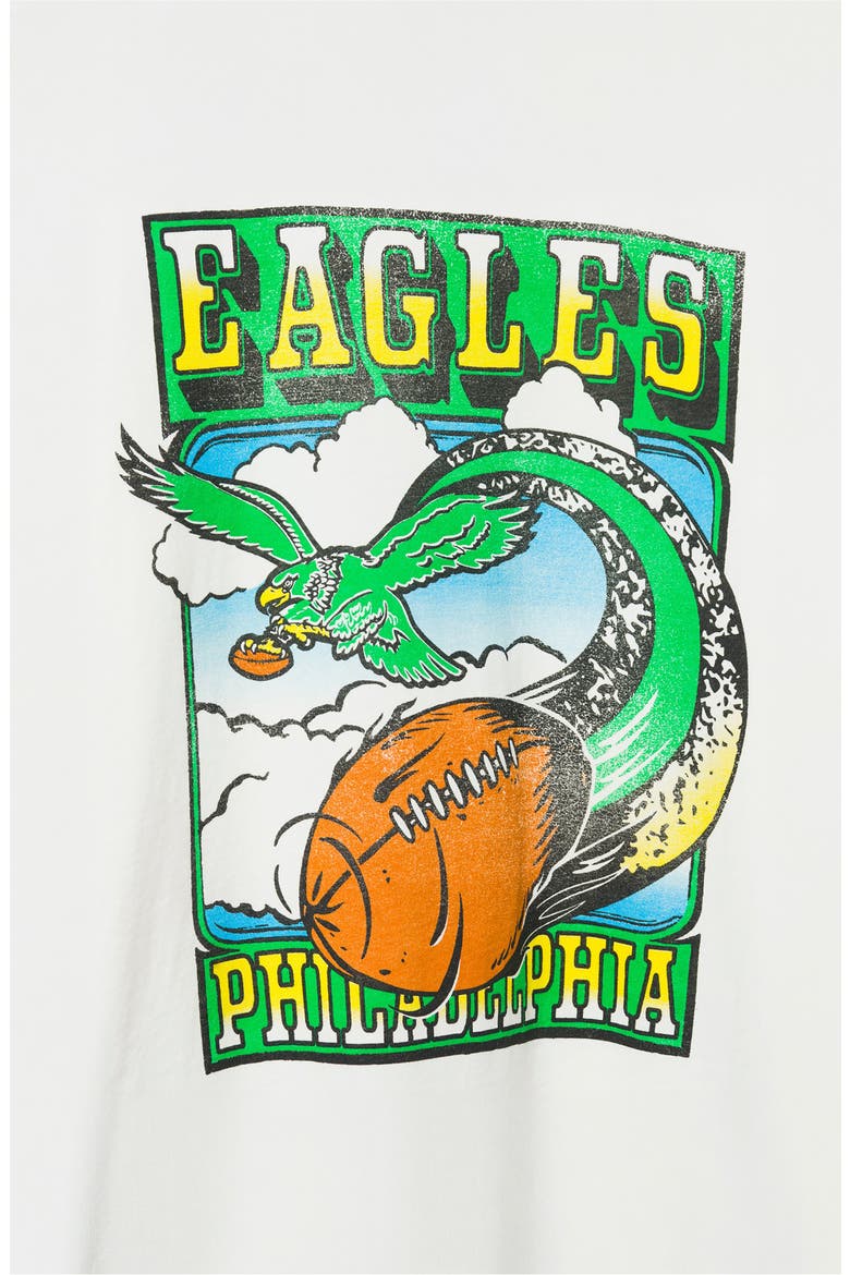 Eagles Sky Cotton Graphic T-Shirt, Alternate, color, VINTAGE WHITE