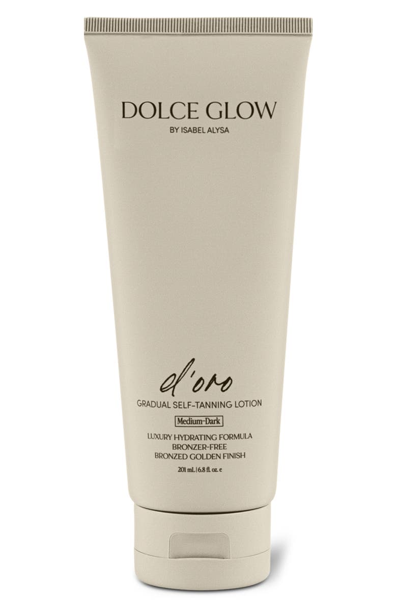 Dolce Glow by Isabel Alysa D'Oro Gradual Tanning Lotion, Main, color, 
