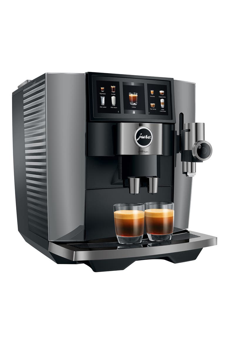 J10 Twin Automatic Coffee Machine, Alternate, color, GREY