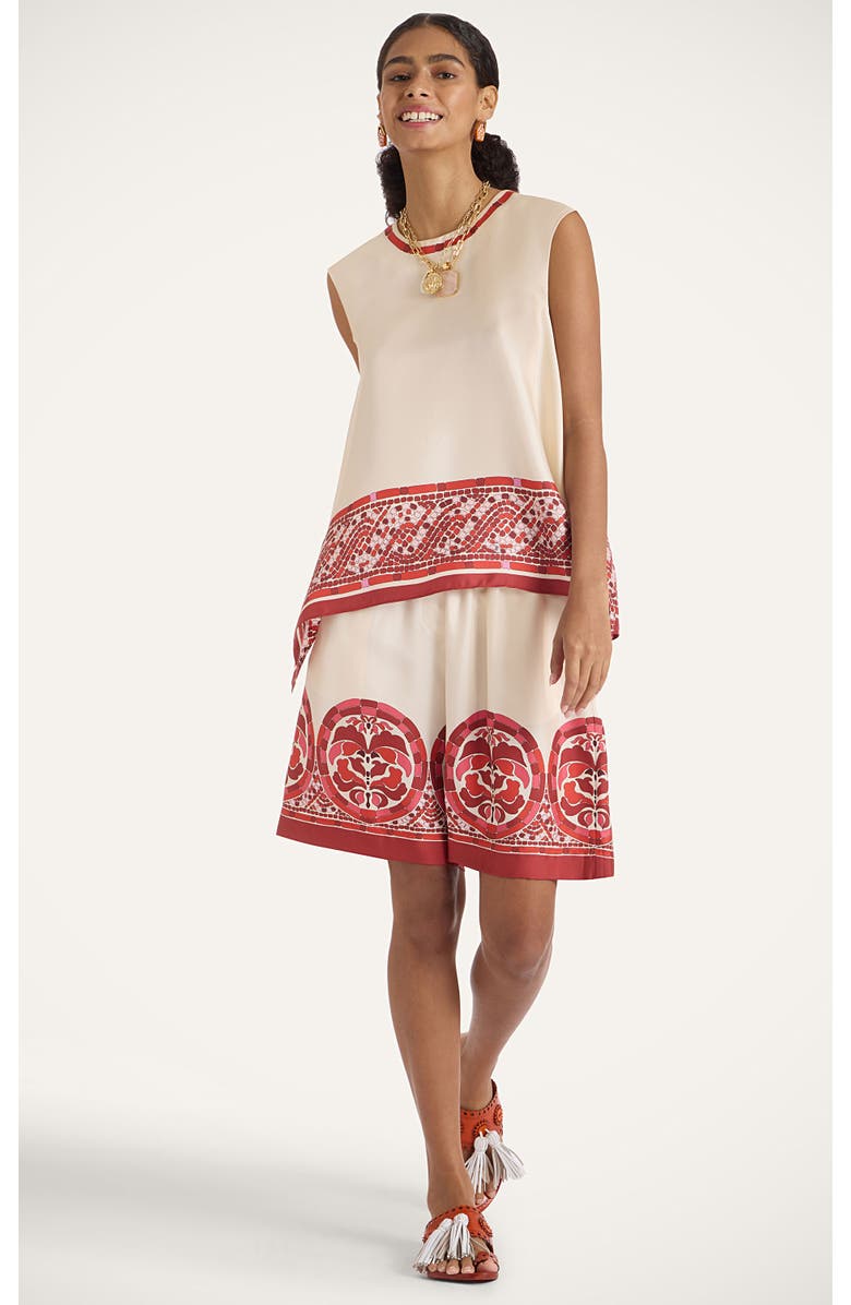 La DoubleJ Palazzo Shorts, Main, color, Cobra Placée Red