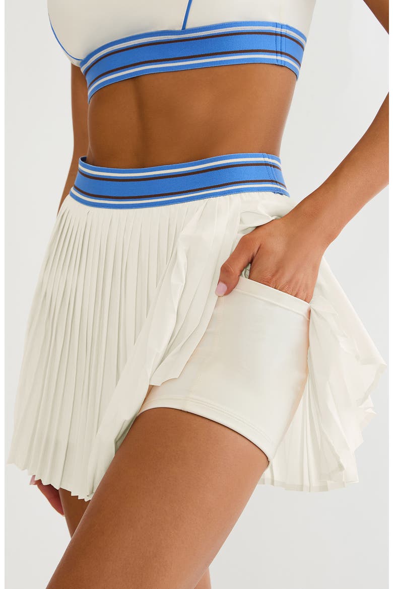 Jennette Pleated Miniskirt, Alternate, color, OPAL SKY COLORBLOCK