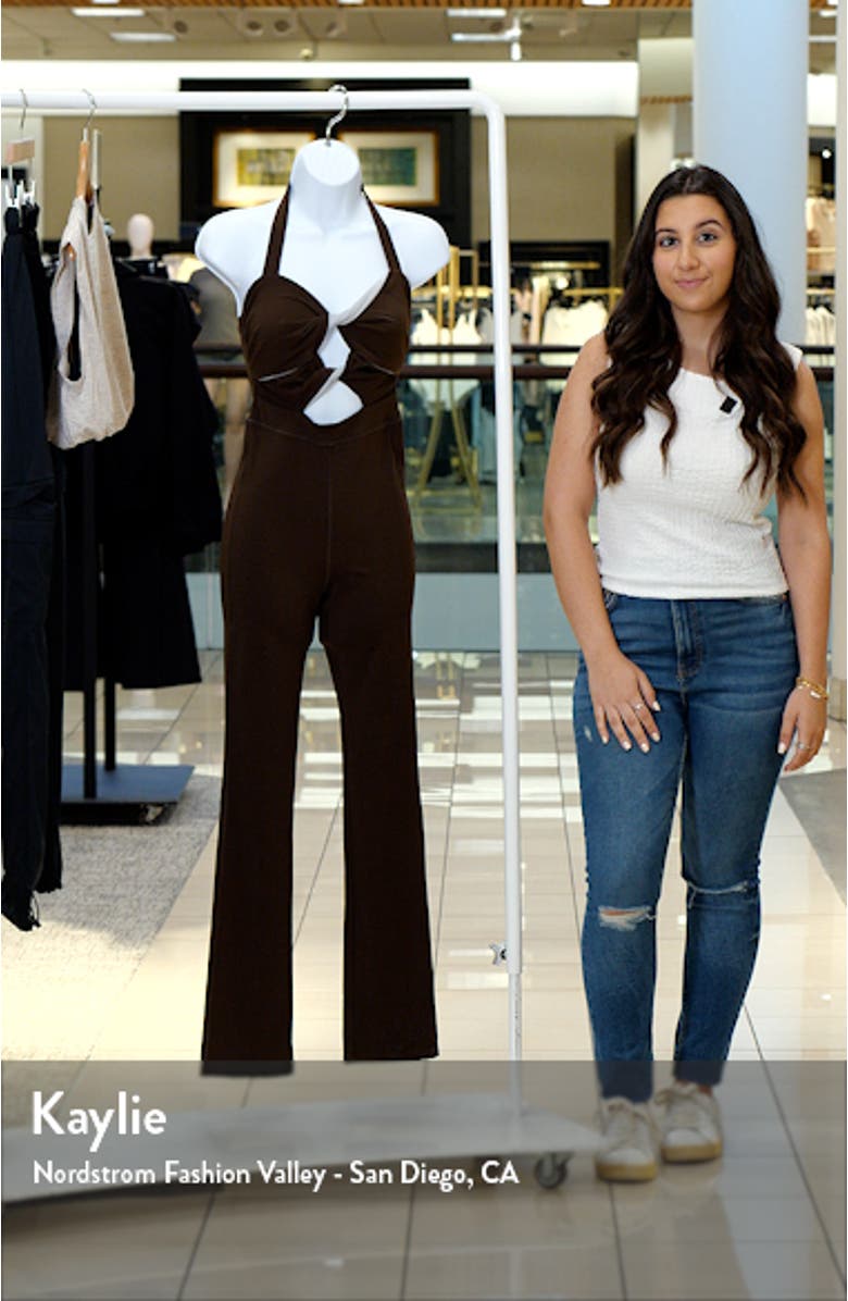 Katy Halter Jumpsuit, sales video thumbnail