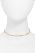 VIDAKUSH Rectangle Prism Choker Necklace