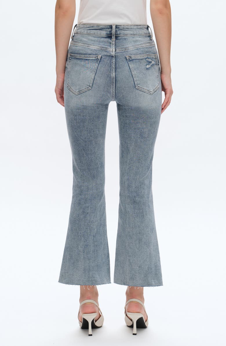 Bayeas High Waist Flare Jeans, Alternate, color, Ice Blue