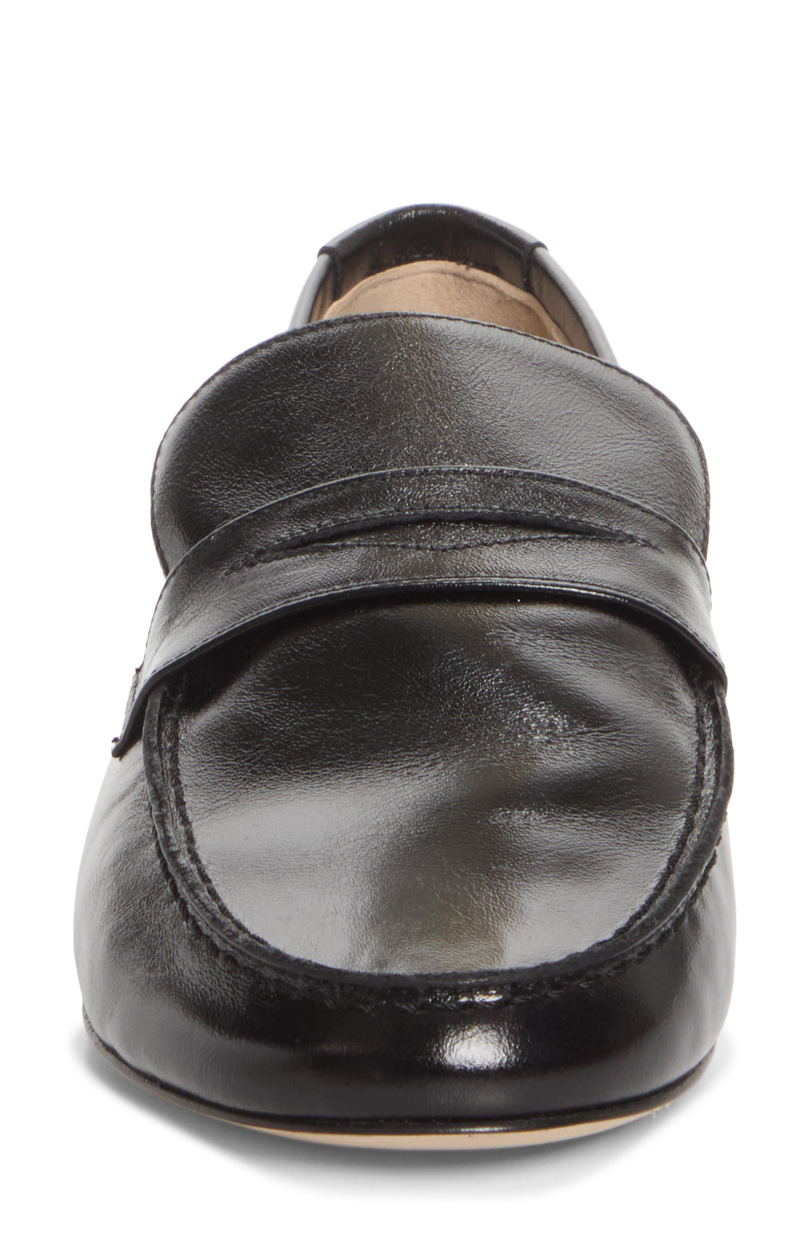 The Penny Loafer, Alternate, color, HIGH BLACK