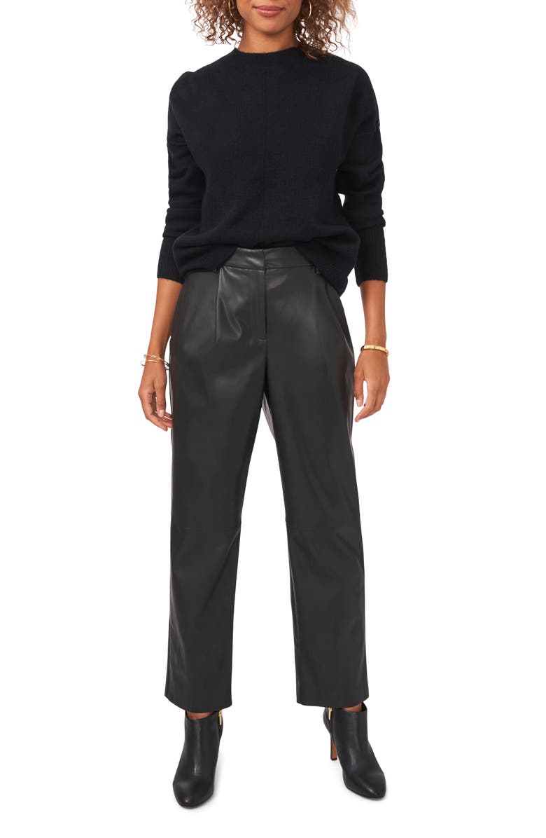 Exposed Seam Crewneck Sweater