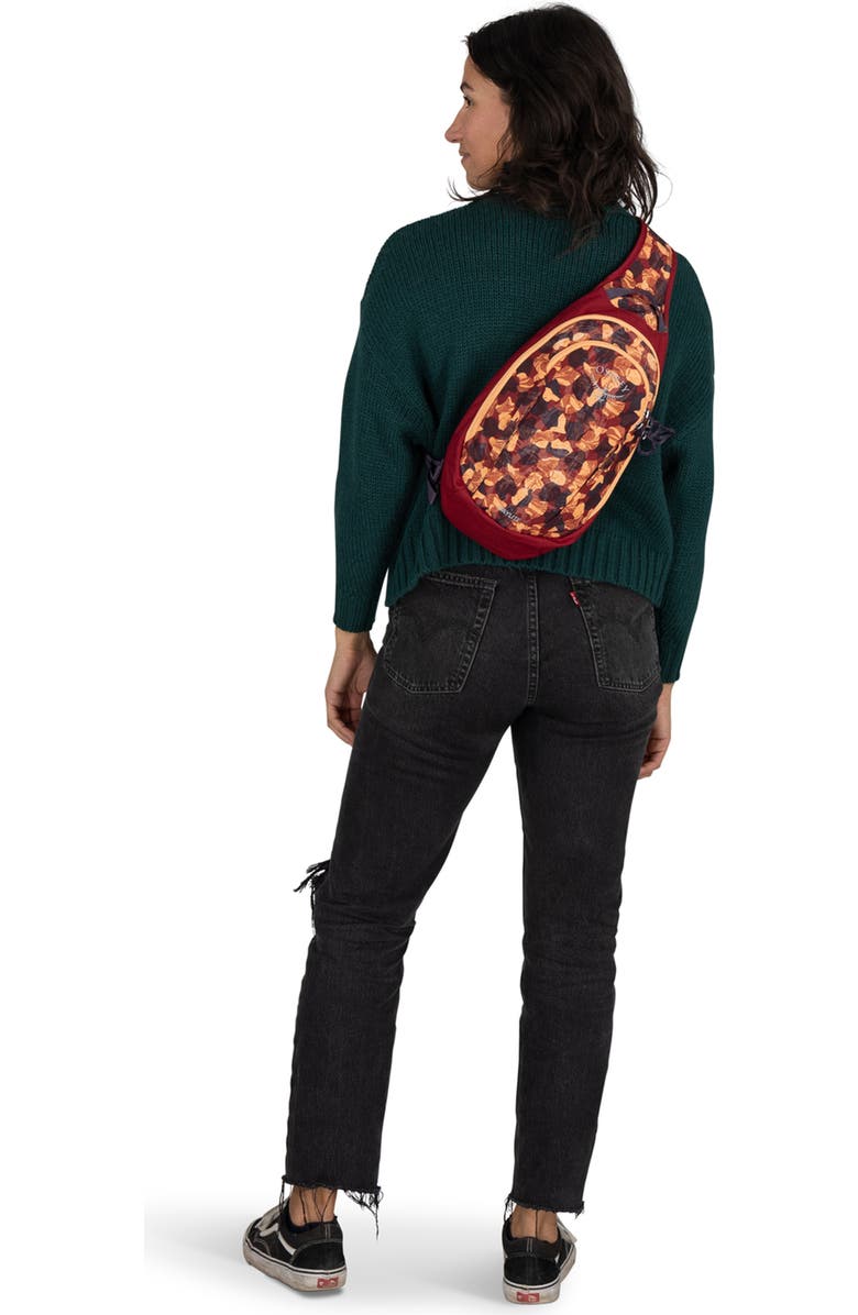 Osprey Daylite 6-Liter Sling Bag, Alternate, color, Liquify Print/ Kakio Pink