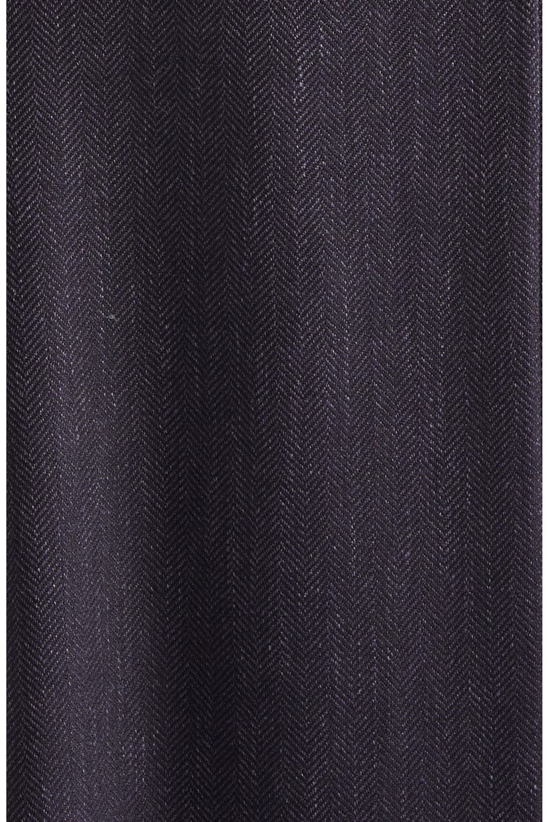 Herringbone Wool Blend Duster Jacket, Alternate, color, 177 AMETHYST