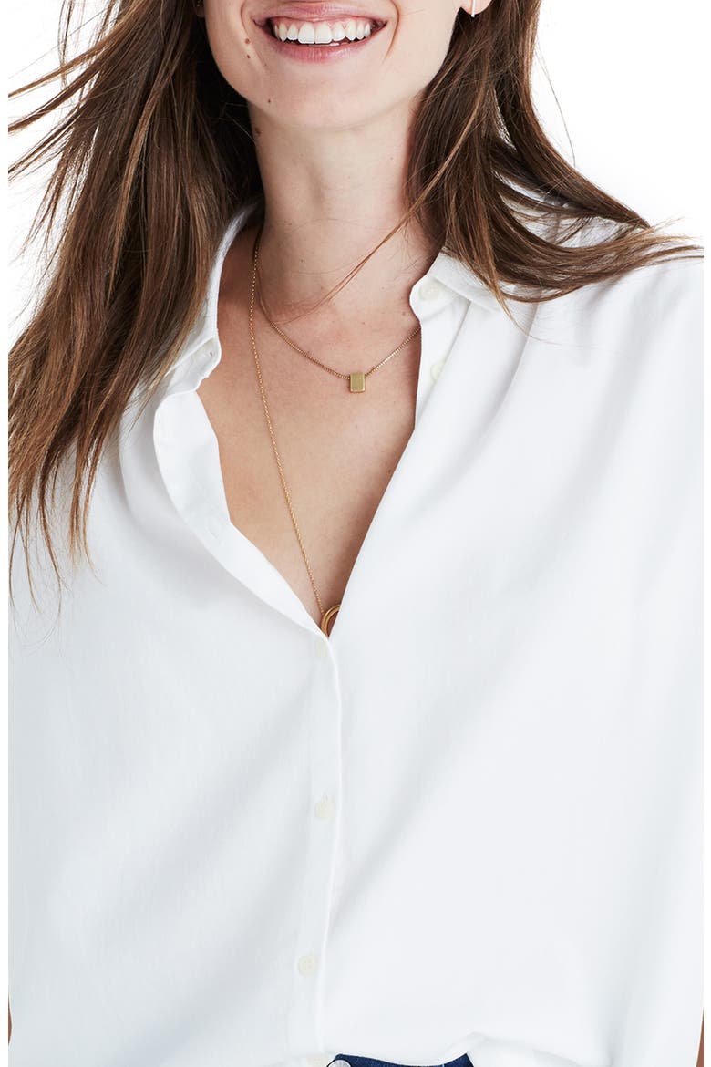 Central Blouse, Alternate, color, PURE WHITE
