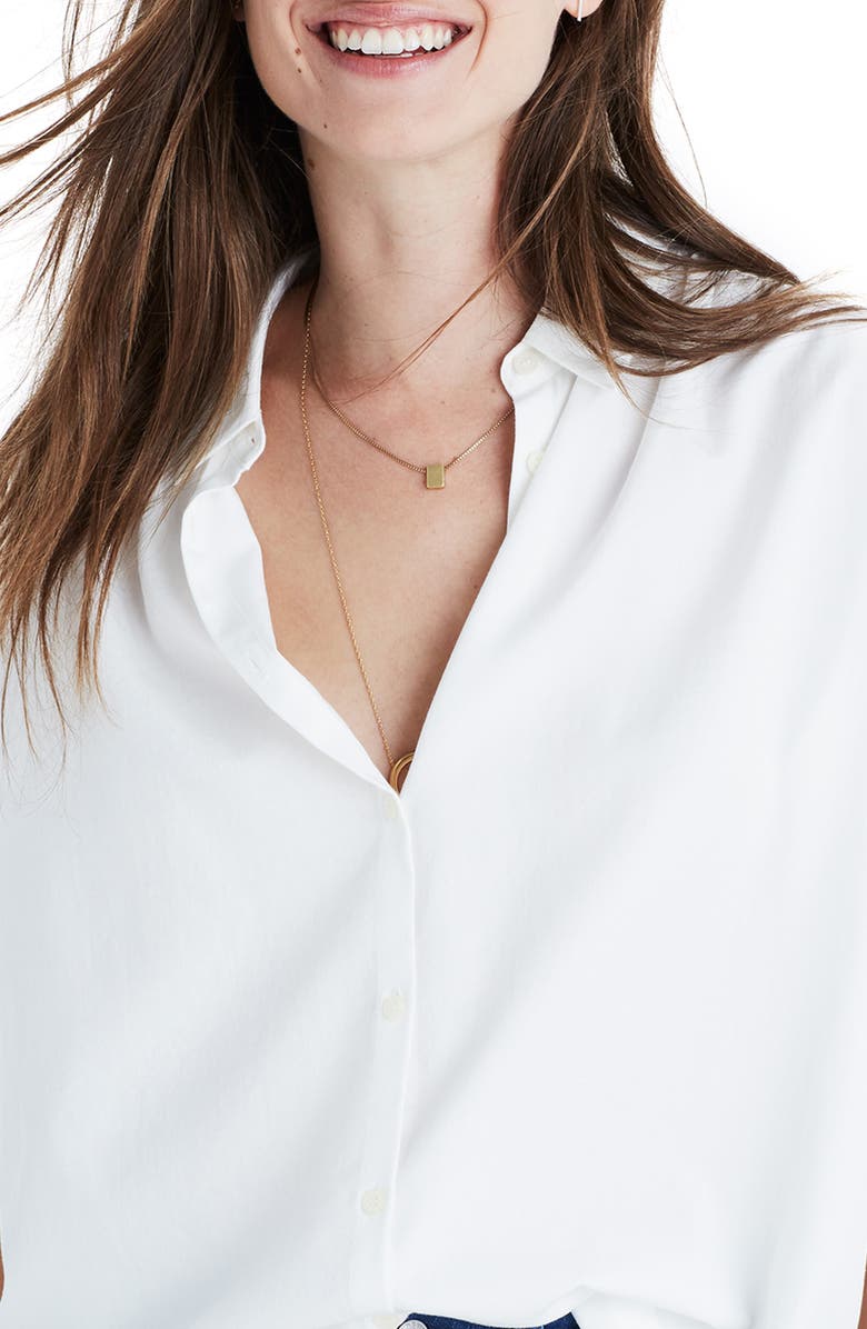 Madewell Central Blouse, Alternate, color,
