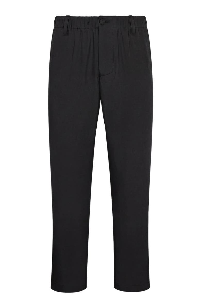 Onia Poplin Traveler Pant, Alternate, color, Black