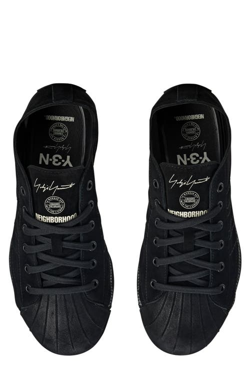 Y-3 X Nbhd Capsule Nizzastar Lo Sneakers In Black