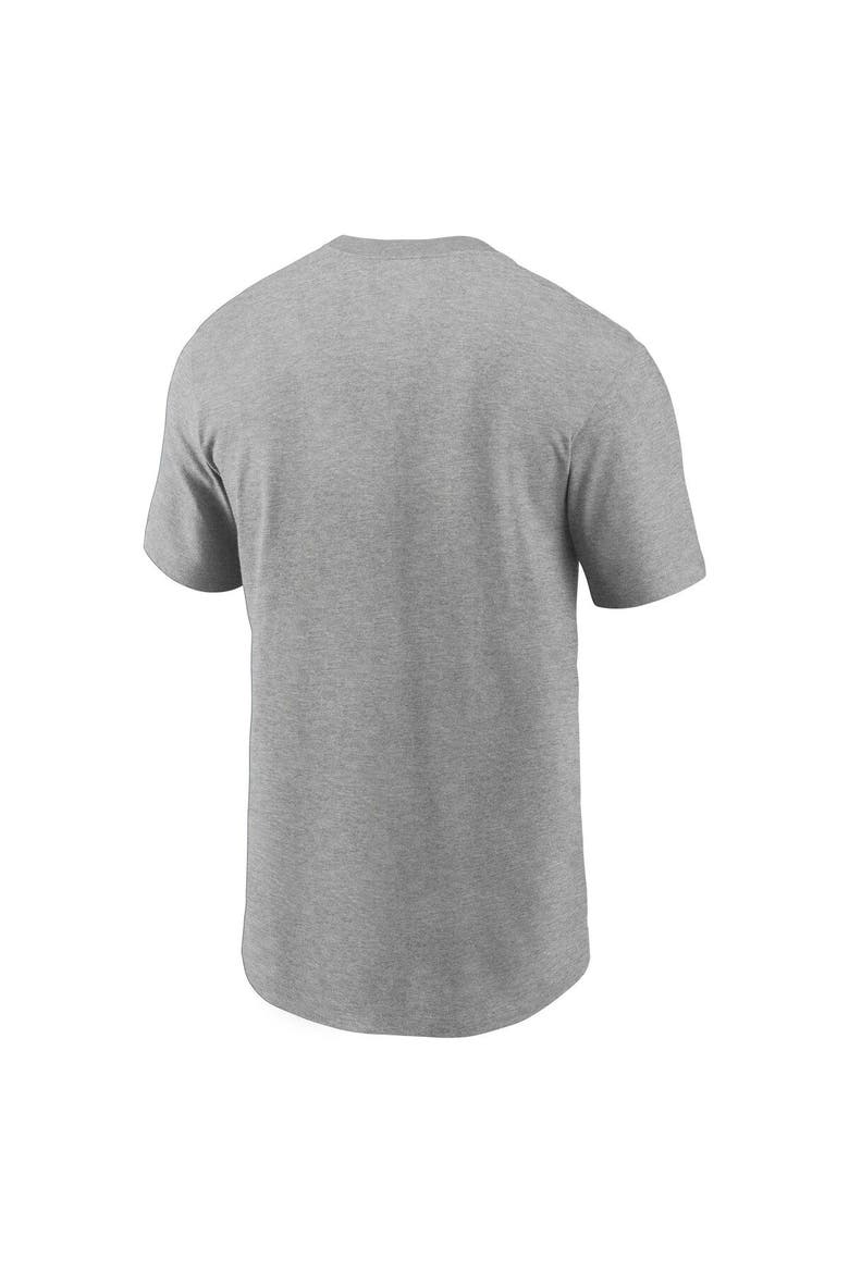 Men's Nike Derek Jeter Heathered Gray New York Yankees Locker Room T-Shirt, Alternate, color, Heather Gray