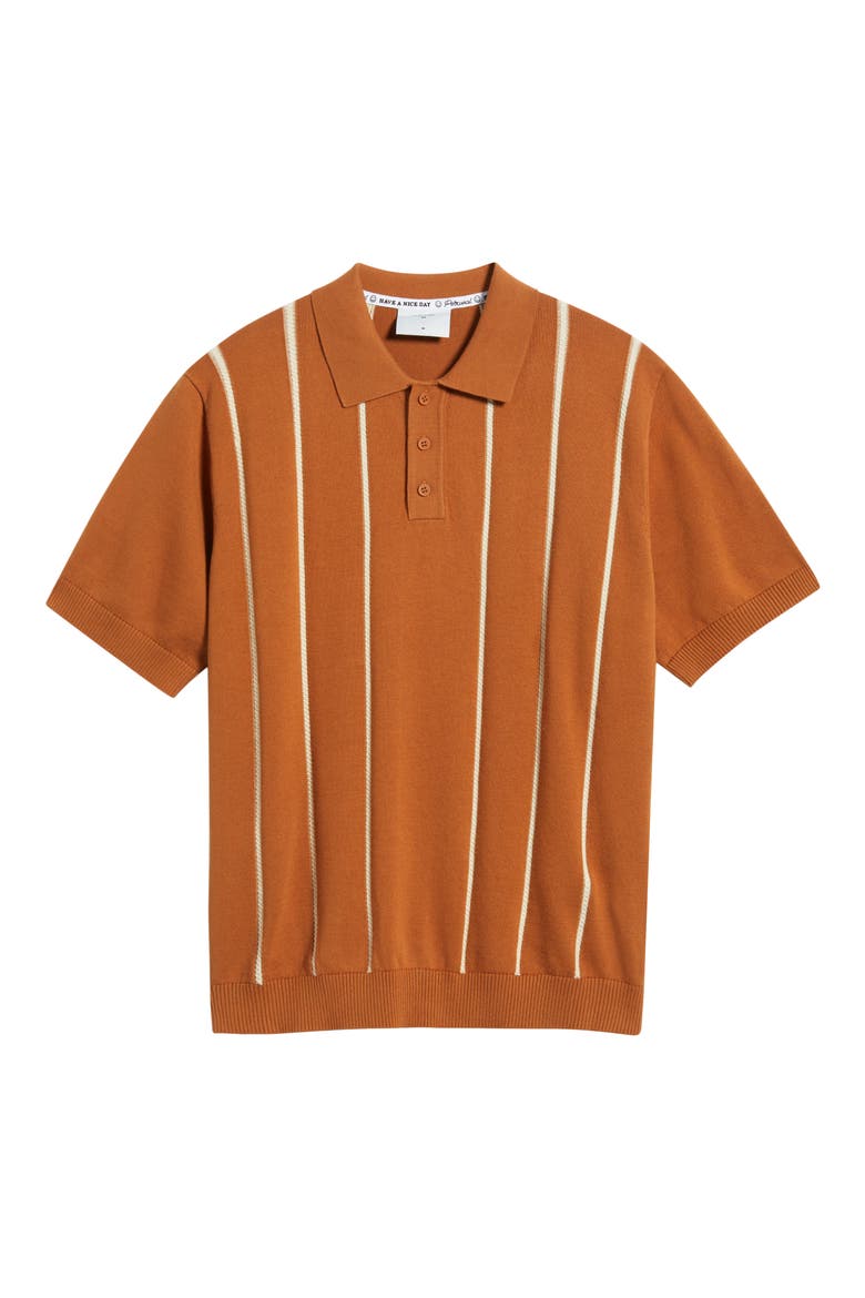 Micro Cable Polo, Alternate, color, TOBACCO