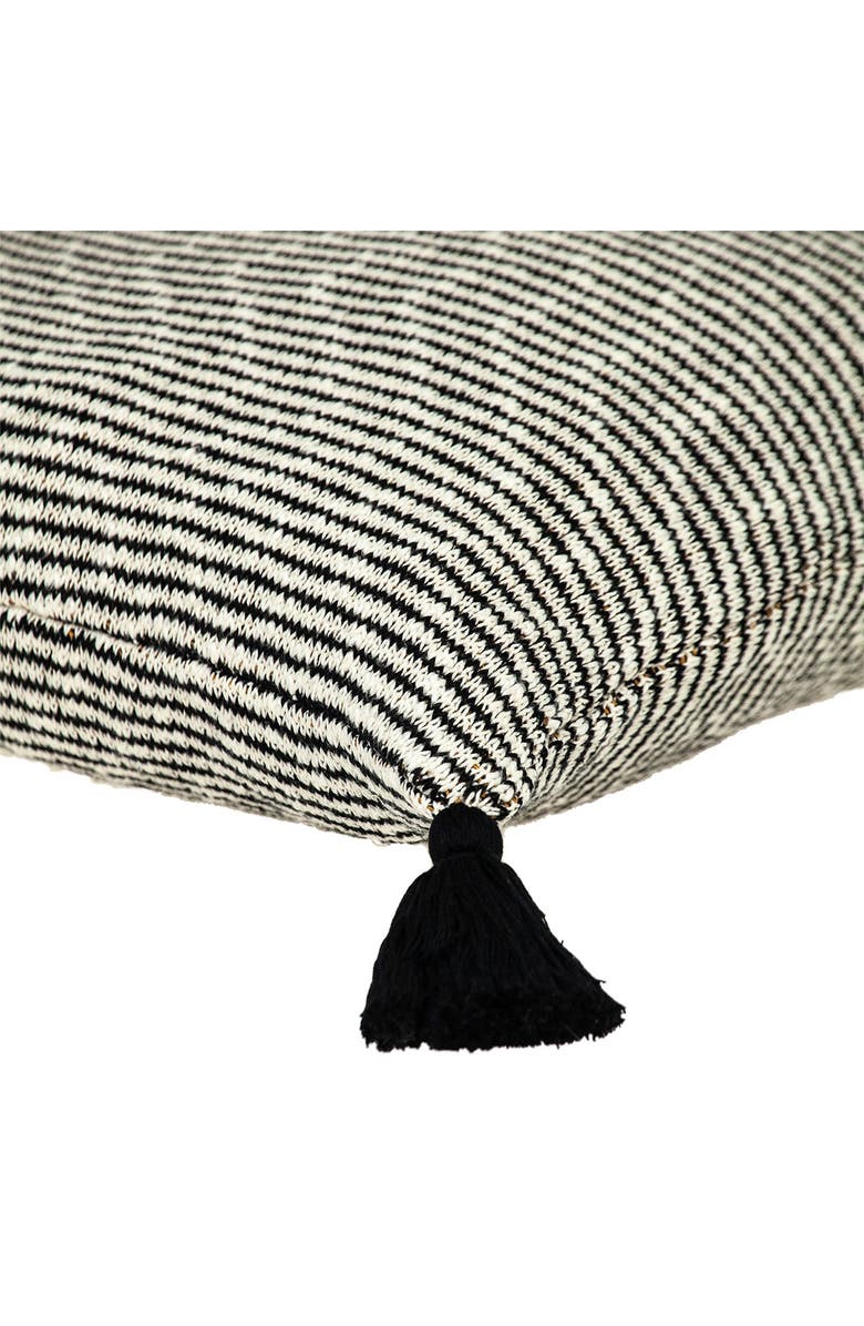 PARKLAND COLLECTION Theo Transitional Beige/Cream Throw Pillow, Alternate, color, Beige/Cream