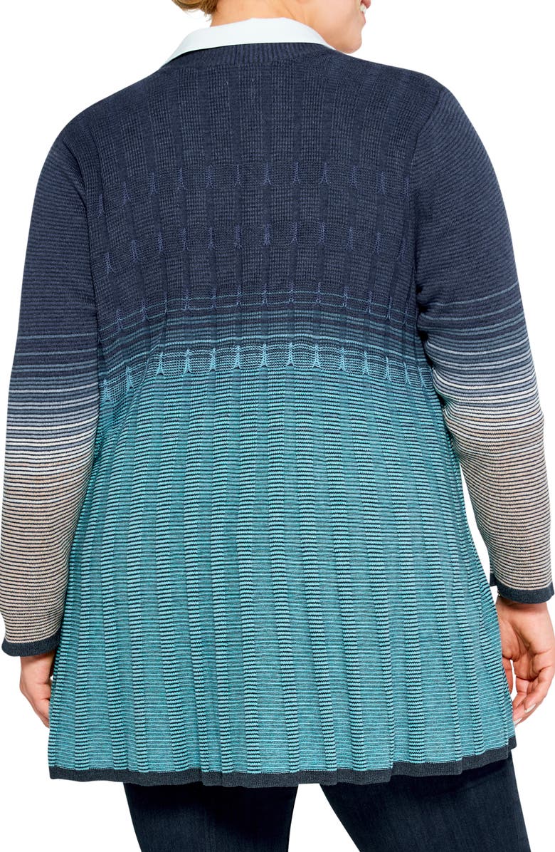 NIC+ZOE Ombré Sky Twirl Cardigan, Alternate, color,