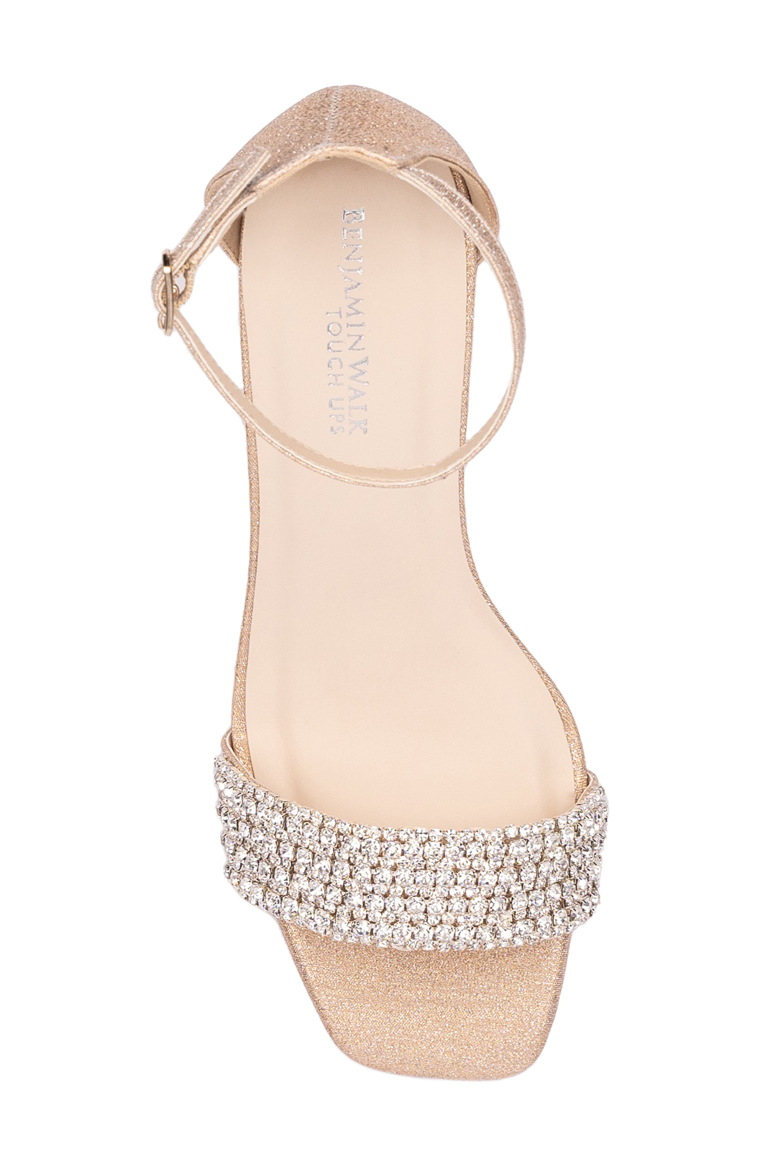 Jade Ankle Strap Sandal, Alternate, color, CHAMPAGNE