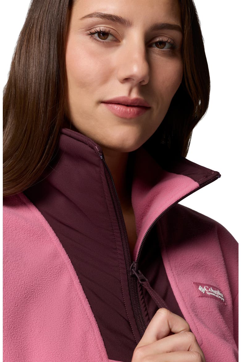 Sequoia Grove Fleece Jacket, Alternate, color, ROSETTE/ MOONVISTA