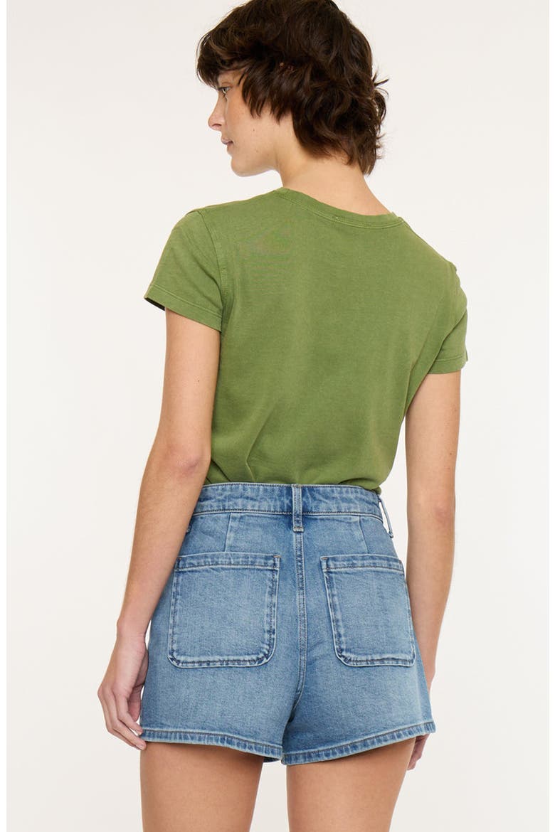 Sharon High Rise Shorts, Alternate, color, Medium Wash