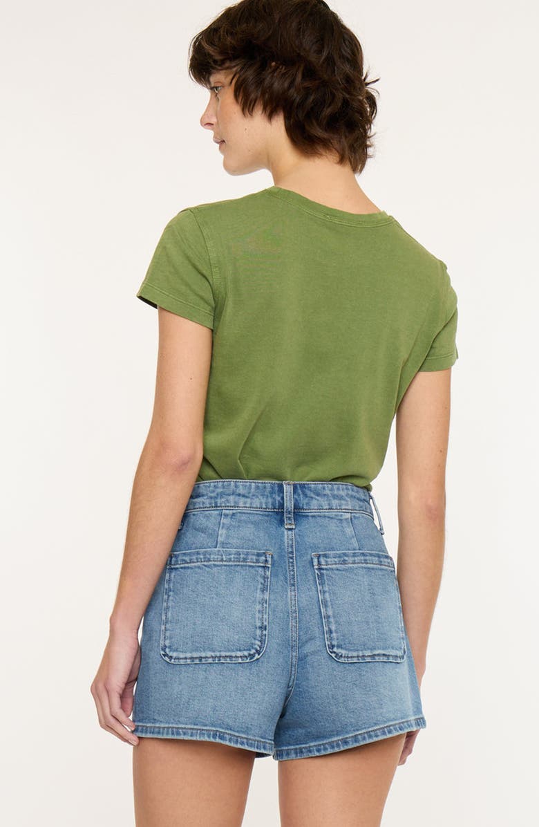 KanCan Sharon High Rise Shorts, Alternate, color, Medium Wash