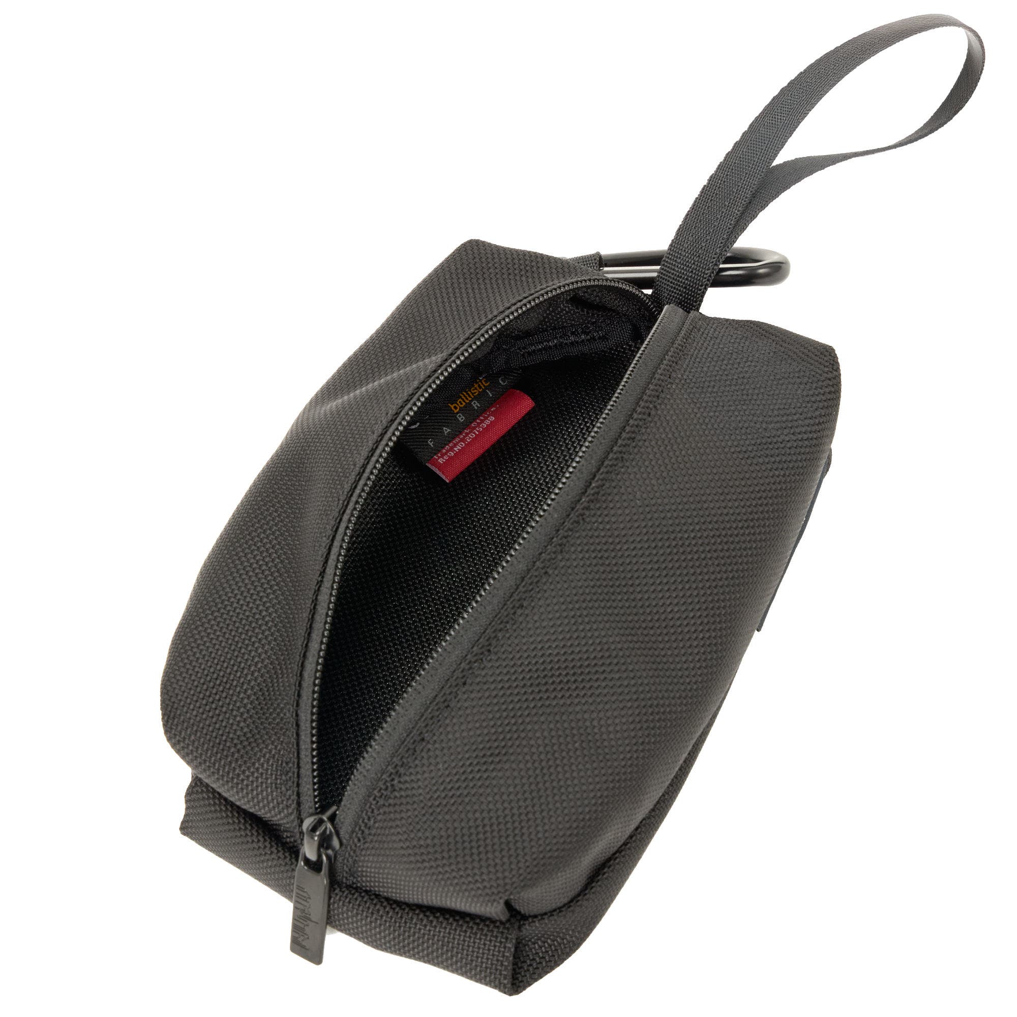 Cedar Hill Everyday Carry Pouch with Carabiner, Alternate, color, Black