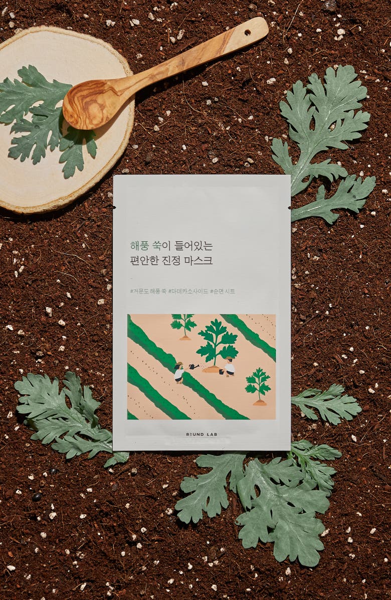 ROUND LAB Mugwort Calming Sheet Mask, Alternate, color, 