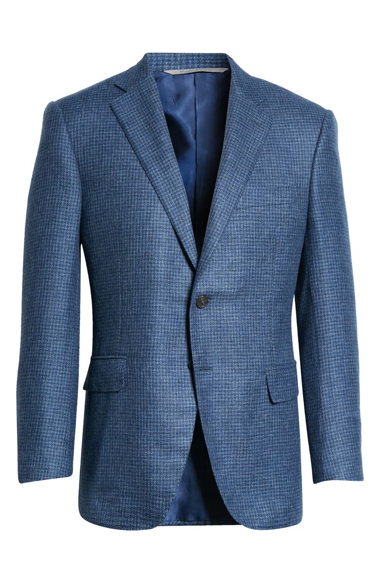 Canali Siena Textured Neat Cashmere Sport Coat, Alternate, color, 