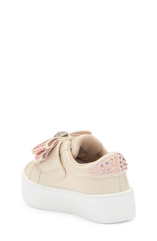 KURT GEIGER KURT GEIGER LONDON KIDS' MINI LANEY BOW SNEAKER