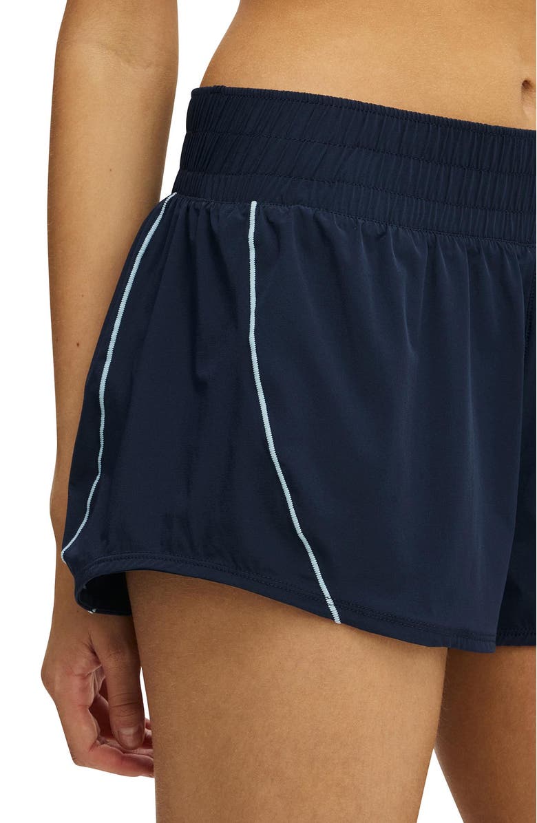 COTTON ON BODY Women's Active Curve Hem Short, Alternate, color, Prep Sport Navy