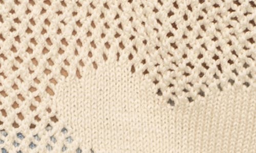 Sanctuary Flower Pop Cotton Zip Cardigan In Eco Natural