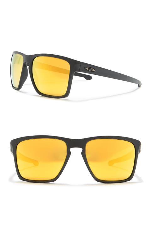 57mm Silver XL Square Sunglasses